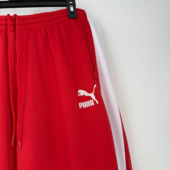 PUMA Men's T7 Track Suit Red and White Size XL - Picture 13 of 14